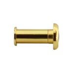 Premium Kapı Dürbünü, 14MM Çap, 50-75MM Ayarlanabilir Uzunluk, Pirinç Malzeme, Güvenlik Gözetleme Deliği, 180 Derece Görüş Açısı