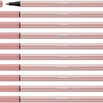 Premium Keçeli Kalem - Stabilo Pen 68 - 10'lu Paket - Kırmızı