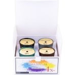 Premium Kokulu Dekoratif Mum Set 4'lü 280 Gr. - Seçenek 1