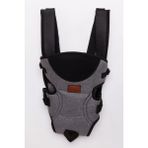 Premium Lüks Bel Destekli Bebek Kanguru - Ergonomi, Kolay Kullanım ve Modern Tasarım - Antrasit