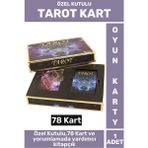 Premium Manevi Ruhsal Rehberlik Kader 78 Kartlı Özel Kutulu Yorumlama Kitapçıklı Tarot Kartları - Çok Renkli