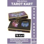 Premium Manevi Ruhsal Rehberlik Kader 78 Kartlı Özel Kutulu Yorumlama Kitapçıklı Tarot Kartları