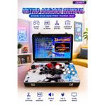 Premium Metal Arcade İki Kişilik Oyun Konsolu - 17 İnç Ekran, 20000+ Oyunlu, Katlanabilir Taşınabilir Retro Konsol