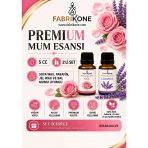 Premium Mum Esansı 5 Cc 2'Li Set - Gül, Lavanta - Soya Wax, Parafin, Jel Wax Ve Bal Mumu Uyumlu Bkfab2gllv5