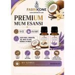 Premium Mum Esansı 5 Cc 2'Li Set - Hindistan Cevizi, Lavanta - Soya Wax, Parafin, Jel Wax Ve Bal Mumu Uyumlu Bkfab2hclv5