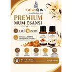 Premium Mum Esansı 5 Cc 2'Li Set - Karamel, Vanilya - Soya Wax, Parafin, Jel Wax Ve Bal Mumu Uyumlu Bkfab2krvn5