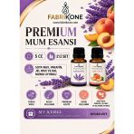 Premium Mum Esansı 5 Cc 2'Li Set - Lavanta, Şeftali - Soya Wax, Parafin, Jel Wax Ve Bal Mumu Uyumlu Bkfab2lvsf5
