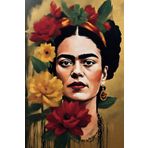 Premium Notizbuch der Marke Rose el Rose aus der Frida Kahlo Collektion A5 15,24 x 22,86 cm 120 gepunktete Seiten dotted