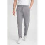 Premium Oxford Örme Regular Fit Duble Paça Erkek Pantolon- Gri