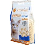 Premium Plus Kedi Kumu 15 lt Kokusuz Topaklanmayan Çam Pelet İnce Taneli Hijyenik Kullanım