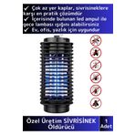 Premium Prizli Asmalı Az Yer Kaplayan Elektrikli Cihaz Cız Lamba Mor Işık Kara Sivri Sinek Öldürücü