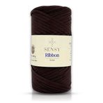 Premium Ribbon Polyester Ip 200 gr Polyester Ribbon Makrome Ipi (Kahverengi)