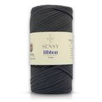 Premium Ribbon Polyester Ip 200 gr Polyester Ribbon Makrome Ipi (Koyu Gri)