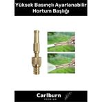 Premium Seri 15mm Bahçe Araba Dış Cephe Balkon Yüksek Basınçlı Ayarlanabilir Hortum Başlığı