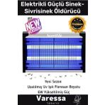 Premium Seri Elektrikli Yükseltmiş Güç Çift Florasan Uv Zincirli Askılı Sinek Sivrisinek Öldürücü