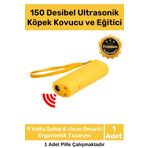 Premium Seri Ergonomik Pilli 9 Volt 150 Desibel Ledli Flaş Ultrasonik Köpek Uzaklaştırıcı Eğitici