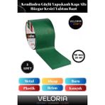 Premium Seri Güçlü Su Geçirmez Sızdırmaz Yeşil Çok Amaçlı Tamir Izolasyon Bandı 48MM x 10M 3 Adet