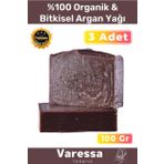 Premium Seri Organik Bitkisel %100 Doğal Güzel Kokulu El Yüz Saç Orijinal 3'lü Argan Yağı Sabunu