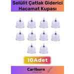 Premium Series Çatlak Vakumlu 5 Numara Hacamat Kupası 10 Adet