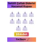 Premium Series Çatlak Vakumlu 5 Numara Hacamat Kupası 20 Adet