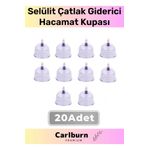 Premium Series Çatlak Vakumlu 6 Numara Hacamat Kupası 20 Adet