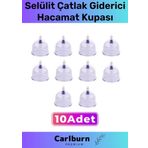 Premium Series Çatlak Vakumlu 7 Numara Hacamat Kupası 10 Adet
