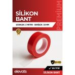Premium Silikon Bant 2 Metre x 18MM – Suya Dayanıklı, Isı ve Darbelere Karşı Dayanıklı, Çok Amaçlı Onarım Bandı