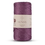 Premium Simli 200 Gr Polyester Makrome Ipi Mürdüm 2 Mm - 230 M Supla Ip ve çanta ipliği