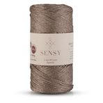 Premium Simli 200 Gr Polyester Makrome Ipi Vizon 2 Mm - 230 M Supla Ip ve çanta ipliği