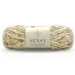 Premium Softee Raffia Yumuşak Çok Renkli Rafya Kağıt Ebruli El Örgü İpi Hobi İp (Gün Batımı)