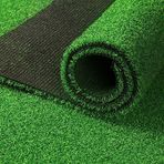 Premium suni çim 4 x 4 m, sentetik çim, bahçe, balkon, teras, doğal görünümlü çim ve 2,5 cm yüksekliğinde Bakımı kolay.