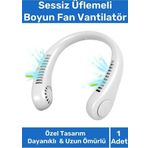 Premium Taşınabilir Şarjlı Güçlü Yüksek Kaliteli Sessiz Hava Soğutucu Üflemeli Boyun Fan Vantilatör