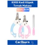 Premium Üretim Güvenlik Kelepçeli Pratik Taşınabilir Evcil Hayvan Kilitli Kedi Köpek Tırnak Makası