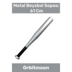 Premium Üretim Kaliteli Kırılmaz Metal Baseboll Beyzbol Sopası 61 Cm