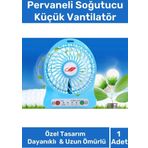 Premium Usb Şarjlı 3 Kademeli Sessiz Taşınabilir Mini Fan Pervaneli Soğutucu Küçük Vantilatör