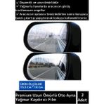 Premium Uzun Ömürlü Araç Yan Ayna Yağmur Kaydırmaz Cam Film 1 Çift
