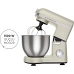 Premium Yüksek Güclü Chef Stand Mikser Soft Cream 1500W 5 Lt - Krem