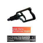Premium Yüksek Kaliteli Tüm Kupalara Uyumlu Islak Kuru Kullanıma Uygun 4 Parmak Hacamat Pompası