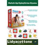 Premium Zeka Geliştirici Eğitici Çocuk El Göz Koordinasyonu Match Up Eşleşirme Oyunu 140 Parça - Tek Ebat