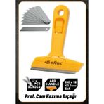 PremiumPort 10CM Cam Kazıma Bıçağı Seti, Profesyonel Kalıntı Temizleme ve Sıyırma - Ahşap