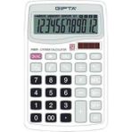 PremiumPort 12 Haneli Masa Hesap Makinesi, Pratik ve Güçlü Elektronik Cihaz - Ahşap - Seçenek 1