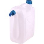 PremiumPort 12 Litre Beyaz Plastik Su Bidonu, Sağlam ve Hafif Tasarım - Seçenek 1 - Ahşap - Bej