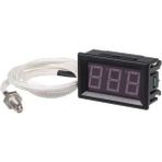 PremiumPort 12V K Tipi M6 Termokupl Dijital Termometre, Yeşil Renkli, Hassas Ölçüm - Seçenek 1