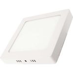 PremiumPort 18W Kare Sıva Üstü LED Panel 3000K Günışığı, Enerji Tasarruflu ve Şık Aydınlatma - Seçenek 1 - Altın