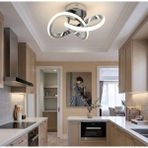 PremiumPort 3 Renk Ledli Modern Krom Avize, Salon, Mutfak, Çocuk ve Antre Aydınlatması - Seçenek 1 - Altın - Gümüş - Bakır