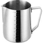 PremiumPort 304 Çelik 900 ml Kahve Süt Köpürtme Potu Sütlük Pitcher - Seçenek 1 - Antrasit