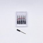 PremiumPort 34 mm Plastik Dipli Kılçık Tabanca Iğnesi, 5 Adet, Dayanıklı ve Kullanışlı - Mercan - Seçenek 1