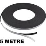 PremiumPort 5 Metre Şerit Magnet Mıknatıs, Yapışkanlı ve Çıkartmalı, Çok Amaçlı Kullanım - Seçenek 1