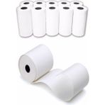 PremiumPort 56x14mm Yazar Kasa Pos Rulosu 10 Paket (100 Adet) Ahşap Renkli Kaliteli Kağıt - Seçenek 1