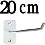 PremiumPort 60 Adet 20 cm Duvara ve Suntaya Monte Kanca, Askı Aksesuarları - Seçenek 1 - Altın
